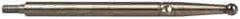 Compac - 2mm Ball Diam, Carbide, Ball Test Indicator Contact Point - 1.44" Contact Point Length, Use with Brown & Sharpe Dial Test Indicators - Americas Industrial Supply