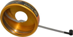 Made in USA - 0.001 Inch Graduation, 3/4 to 7 Inch Measurement, Spring Steel Diameter Tape Measure - 1/2 Inch Wide, 0.007 Inch Thick - Americas Industrial Supply