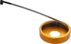 Made in USA - 0.001 Inch Graduation, 12 to 36 Inch Measurement, Spring Steel Diameter Tape Measure - 1/2 Inch Wide, 0.01 Inch Thick - Americas Industrial Supply