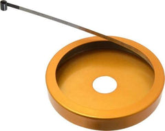 Made in USA - 0.001 Inch Graduation, 96 to 108 Inch Measurement, Spring Steel Diameter Tape Measure - 1/2 Inch Wide, 0.01 Inch Thick - Americas Industrial Supply