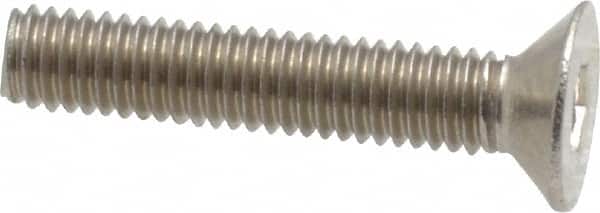 Value Collection - M3x0.50 Metric Coarse Hex Socket Drive, 90° Flat Screw - Grade 18-8 & Austenitic A2 Stainless Steel, Uncoated, Fully Threaded, 16mm OAL - Americas Industrial Supply