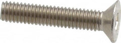 Value Collection - M3x0.50 Metric Coarse Hex Socket Drive, 90° Flat Screw - Grade 18-8 & Austenitic A2 Stainless Steel, Uncoated, Fully Threaded, 16mm OAL - Americas Industrial Supply