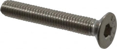 Value Collection - M3x0.50 Metric Coarse Hex Socket Drive, 90° Flat Screw - Grade 18-8 & Austenitic A2 Stainless Steel, Uncoated, Fully Threaded, 20mm OAL - Americas Industrial Supply