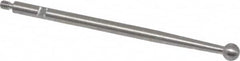 SPI - 1/8" Ball Diam, Steel, Ball Test Indicator Contact Point - 1-3/4" Contact Point Length, Use with Peacock Test Indicators - Americas Industrial Supply