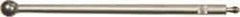 SPI - 0.032" Ball Diam, Carbide, Ball Test Indicator Contact Point - 5/8" Contact Point Length, Use with Starrett Test Indicators - Americas Industrial Supply