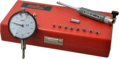 Value Collection - 9 Anvil, 0.24 to 0.4" Dial Bore Gage - 0.001" Graduation, 1.57" Gage Depth - Americas Industrial Supply