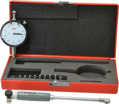 Value Collection - 9 Anvil, 0.4 to 0.7" Dial Bore Gage - 0.001" Graduation, 4" Gage Depth - Americas Industrial Supply