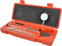 Value Collection - 11 Anvil, 2 to 6" Dial Bore Gage - 0.001" Graduation, 6" Gage Depth - Americas Industrial Supply
