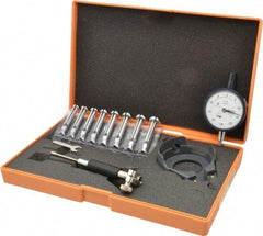 Mitutoyo - 8 Anvil, 0.4 to 0.7" Dial Bore Gage - 0.0005" Graduation, 2.4" Gage Depth, Accurate to 0.00016" - Americas Industrial Supply
