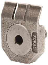 Mitee-Bite - 2-1/2mm Clamping Height, 880 Lb Clamping Pressure, Standard Height Swivel Stop Positioning Stop - 2-1/2mm Jaw Height, Spring Steel, Series Mitee-Bite Kopal Mini Clamps - Americas Industrial Supply