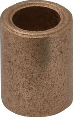 Boston Gear - 1/4" Inside x 3/8" Outside Diam, Oil Impregnated Bronze SAE-841 Sleeve Bearing - 1/2" OAL - Americas Industrial Supply