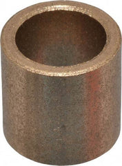 Boston Gear - 3/8" Inside x 1/2" Outside Diam, Oil Impregnated Bronze SAE-841 Sleeve Bearing - 1/2" OAL - Americas Industrial Supply