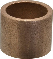 Boston Gear - 1" Inside x 1-1/4" Outside Diam, Oil Impregnated Bronze SAE-841 Sleeve Bearing - 1" OAL - Americas Industrial Supply