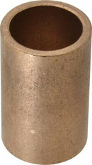 Boston Gear - 1" Inside x 1-1/4" Outside Diam, Oil Impregnated Bronze SAE-841 Sleeve Bearing - 2" OAL - Americas Industrial Supply