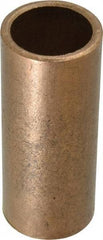 Boston Gear - 1" Inside x 1-1/4" Outside Diam, Oil Impregnated Bronze SAE-841 Sleeve Bearing - 3" OAL - Americas Industrial Supply