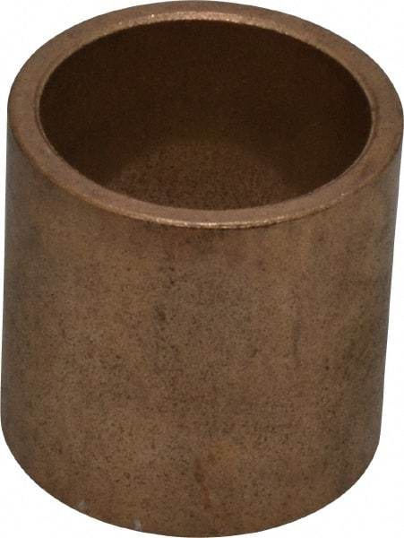 Boston Gear - 1-1/4" Inside x 1-1/2" Outside Diam, Oil Impregnated Bronze SAE-841 Sleeve Bearing - 1-1/2" OAL - Americas Industrial Supply