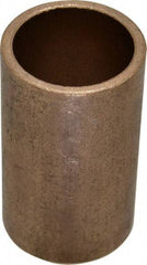Boston Gear - 1-1/4" Inside x 1-1/2" Outside Diam, Oil Impregnated Bronze SAE-841 Sleeve Bearing - 2-1/2" OAL - Americas Industrial Supply