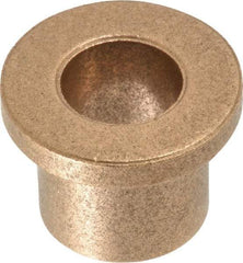 Boston Gear - 7/16" Inside x 5/8" Outside Diam, Oil Impregnated Bronze Sleeve Bearing - 7/8" Flange Outside Diam, 1/8" Flange Thickness, 5/8" OAL - Americas Industrial Supply