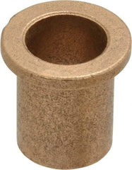 Boston Gear - 5/8" Inside x 3/4" Outside Diam, Oil Impregnated Bronze Sleeve Bearing - 1" Flange Outside Diam, 1/8" Flange Thickness, 1" OAL - Americas Industrial Supply