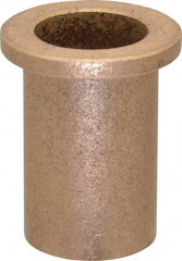 Boston Gear - 5/8" Inside x 3/4" Outside Diam, Oil Impregnated Bronze Sleeve Bearing - 1" Flange Outside Diam, 1/8" Flange Thickness, 1-1/4" OAL - Americas Industrial Supply