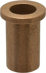 Boston Gear - 5/8" Inside x 13/16" Outside Diam, Oil Impregnated Bronze Sleeve Bearing - 1-1/16" Flange Outside Diam, 5/32" Flange Thickness, 1-1/2" OAL - Americas Industrial Supply