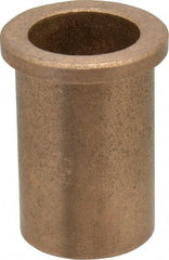 Boston Gear - 1" Inside x 1-1/4" Outside Diam, Oil Impregnated Bronze Sleeve Bearing - 1-1/2" Flange Outside Diam, 3/16" Flange Thickness, 2" OAL - Americas Industrial Supply