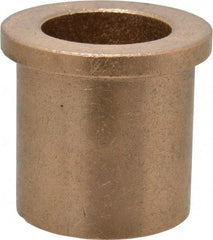 Boston Gear - 1" Inside x 1-3/8" Outside Diam, Oil Impregnated Bronze Sleeve Bearing - 1-5/8" Flange Outside Diam, 3/16" Flange Thickness, 1-1/2" OAL - Americas Industrial Supply