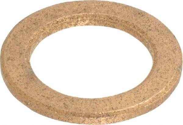 Boston Gear - 0.507" Inside x 3/4" Outside Diam, 1/16" Thick, Bronze SAE-841 Thrust Bearing - 10,000 Max Pressure x Velocity - Americas Industrial Supply