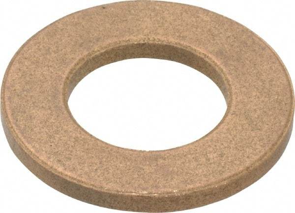 Boston Gear - 3/4" Inside x 1-3/8" Outside Diam, 1/8" Thick, Bronze SAE-841 Thrust Bearing - 10,000 Max Pressure x Velocity - Americas Industrial Supply