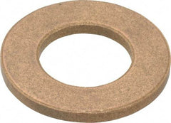 Boston Gear - 3/4" Inside x 1-3/8" Outside Diam, 1/8" Thick, Bronze SAE-841 Thrust Bearing - 10,000 Max Pressure x Velocity - Americas Industrial Supply