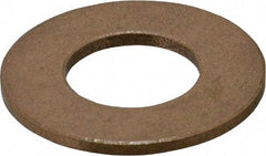 Boston Gear - 1" Inside x 2" Outside Diam, 1/8" Thick, Bronze SAE-841 Thrust Bearing - 10,000 Max Pressure x Velocity - Americas Industrial Supply