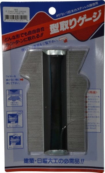 Value Collection - Contour Gages Overall Width (Inch): 6 Gage Width (Inch): 5-3/4 - Americas Industrial Supply