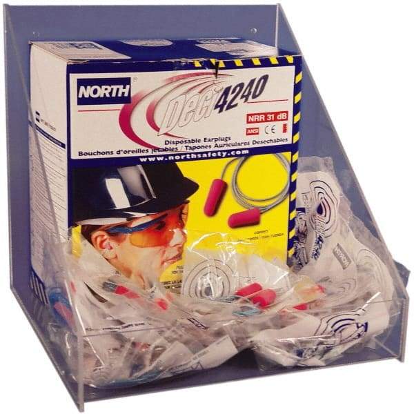 NMC - Open Top Box/Tray Style Earplug Dispenser - Tabletop or Wall Mount - Americas Industrial Supply