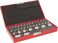 Value Collection - 36 Piece, 0.05 to 1", Spacer Block Set - Round, 0.0001" Tolerance - Americas Industrial Supply