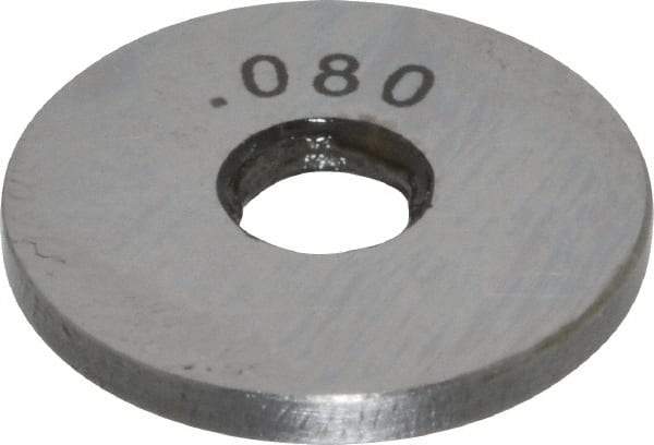 Value Collection - 0.08" Round Steel Spacer Block - Accuracy Grade B - Americas Industrial Supply