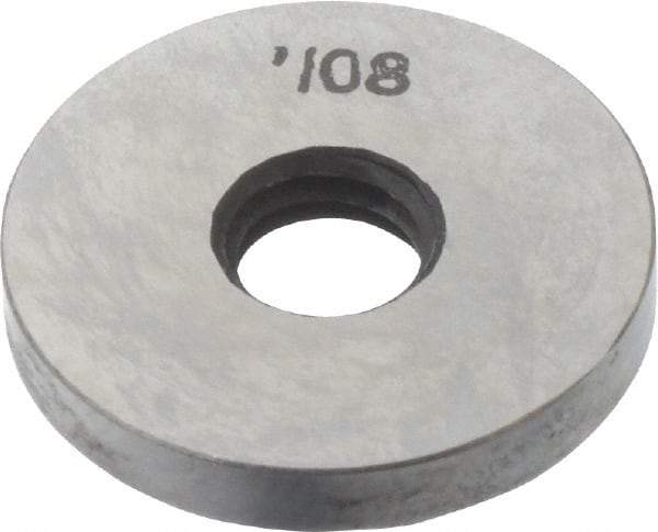 Value Collection - 0.108" Round Steel Spacer Block - Accuracy Grade B - Americas Industrial Supply