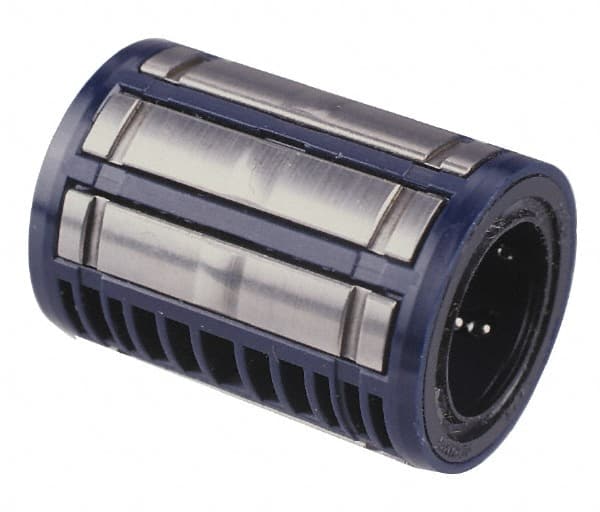 Linear Bearings; Static Load Capacity: 1831.0 lb; Overall Width: 74.0000; Overall Length (mm): 108.0000; Distance Between Retain Ring Grooves: 56; Metric Outside Diamater: 62.000; Length: 80.00