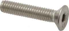 Value Collection - M4x0.70 Metric Coarse Hex Socket Drive, 90° Flat Screw - Grade 18-8 & Austenitic A2 Stainless Steel, Uncoated, Fully Threaded, 20mm OAL - Americas Industrial Supply