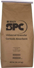 Brady SPC Sorbents - 40 Lb Bag Corncob Granular Sorbent - Universal Use - Americas Industrial Supply