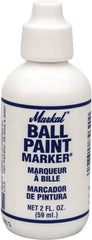 Markal - White Marker/Paintstick - Alcohol Base Ink - Americas Industrial Supply