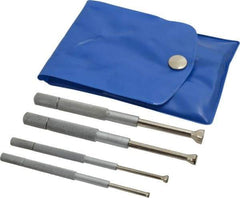 Value Collection - 1/8 to 1/2 Inch Measurement, Small Hole Gage Set - Half Ball, Includes Case - Americas Industrial Supply
