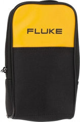 Fluke - Black/Yellow Electrical Test Equipment Case - Use with Digital Multimeters - Americas Industrial Supply