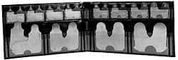 Starrett - 19 Piece, 0.02 to 0.3 Inch Radius, Stainless Steel Radius Gage Set - Satin Chrome Coated - Americas Industrial Supply