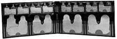 Starrett - 19 Piece, 0.02 to 0.3 Inch Radius, Stainless Steel Radius Gage Set - Satin Chrome Coated - Americas Industrial Supply