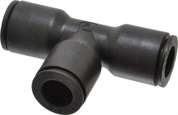 Legris - 1/2" Outside Diam, Nylon Push-to-Connect Tube Union Tee - 290 Max psi - Americas Industrial Supply