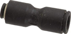 Legris - 1/8 x 1/4" Outside Diam, Nylon Push-to-Connect Tube Union - 290 Max psi - Americas Industrial Supply