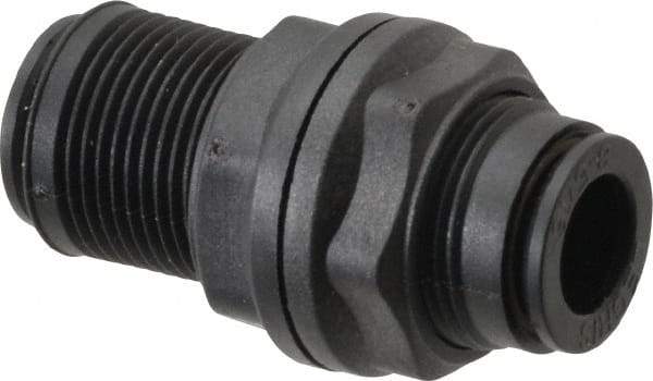 Legris - 5/16" Outside Diam, Nylon Push-to-Connect Tube Bulkhead Union - 290 Max psi - Americas Industrial Supply