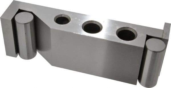 Value Collection - 5 Inch Long x 2 Inch Wide x 0.0002 Inch Center to Center Accuracy, 0.0004 Inch Parallelism, 5 Inch Between Rolls, Sine Bar - Hardened Steel, Includes Fitted Case - Americas Industrial Supply