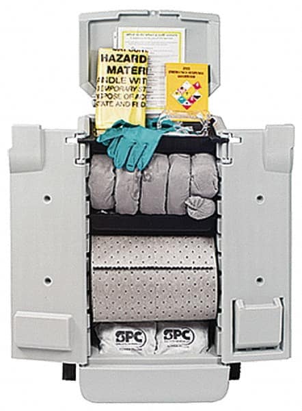 Brady SPC Sorbents - 22 Gal Capacity Hazardous Materials Spill Kit - Kaddie - Americas Industrial Supply