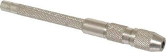 General - 3-3/4" Long, 0.125" Capacity, Pin Vise - 3-3/4" Long, 0.045" Min Capacity - Americas Industrial Supply